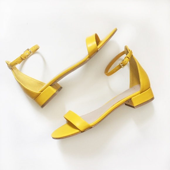 aldo yellow sandals